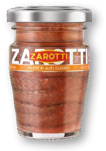 FILETTI DI ALICI ALL’OLIO DI GIRASOLE ZAROTTI 
