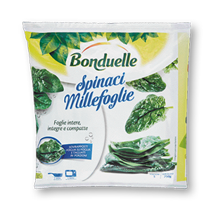 SPINACI MILLEFOGLIE SURGELATI BONDUELLE 