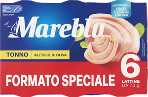 TONNO ALL'OLIO D'OLIVA MAREBLU 