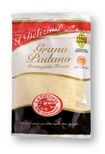 GRANA PADANO GRATTUGIATO LA FATTORIA DELLE COSE BUONE I DELIZIOSI