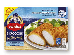 2 CROCCOLE SURGELATE FINDUS VARI TIPI 