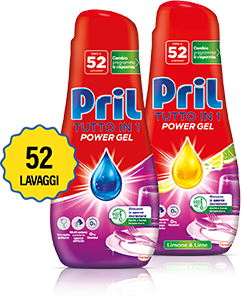 Detersivo lavastoviglie in gel 