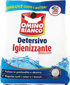 Detersivo lavatrice in polvere igienizzante 