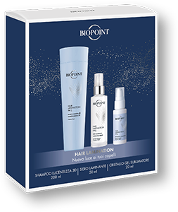 BIOPOINT HAIR LAMINATION SHAMPOO 200 ML + SIERO LAMINANTE 50 ML + CRISTALLI GEL 20 ML