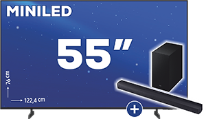 SMART TV 4K + SOUNDBAR