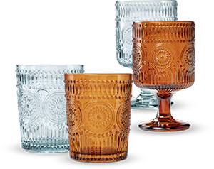 BICCHIERI IN STILE ORIENTALE