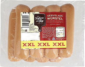 SERVELADE WÜRSTEL XXL 