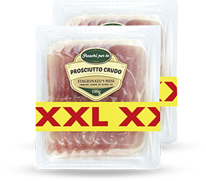 PROSCIUTTO CRUDO 9 MESI XXL