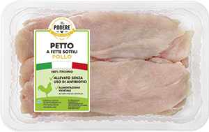 PETTO DI POLLO A FETTE SOTTILI 