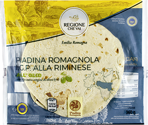PIADINA ROMAGNOLA IGP ALLA RIMINESE 