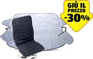 COPRISEDILE RISCALDABILE O COPRI PARABREZZA PER AUTO