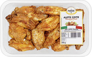 ALI DI POLLO COTTE E SPEZIATE 