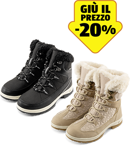 SCARPONI DA NEVE DA DONNA