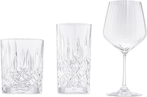 BICCHIERI IN CRISTALLO