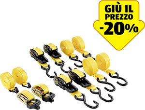 SET DI CINGHIE PER FISSAGGIO