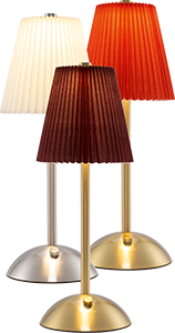 LAMPADA DA TAVOLO IN TESSUTO