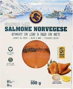 SALMONE NORVEGESE GRAVED 
