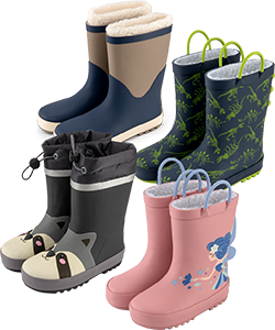 STIVALI DA PIOGGIA PER BAMBINI 