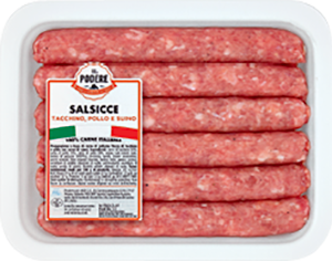 SALSICCE DI TACCHINO CON POLLO E SUINO