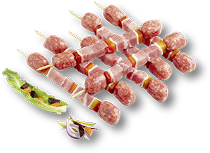SPIEDINI SOTTILI DI SUINO 