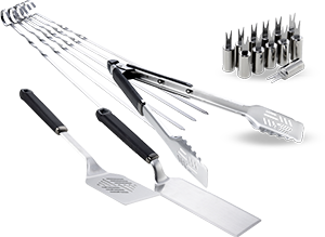 ACCESSORI PER BARBECUE ASSORTITI 