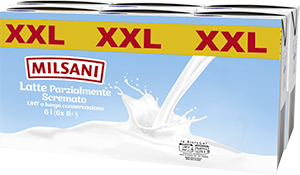 LATTE PARZIALMENTE SCREMATO XXL