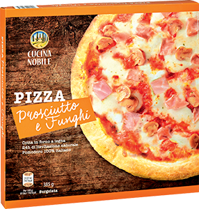 PIZZA PROSCIUTTO E FUNGHI