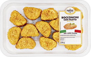 BOCCONCINI DI FILETTO DI POLLO PANATI
