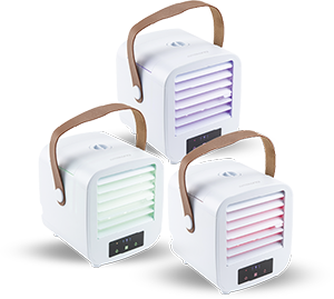 RAFFREDDATORE D'ARIA CON LED 