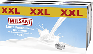 LATTE PARZIALMENTE SCREMATO XXL