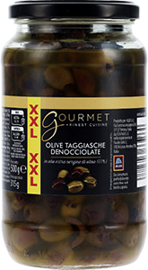 OLIVE TAGGIASCHE IN OLIO EVO XXL