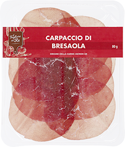  CARPACCIO DI BRESAOLA 