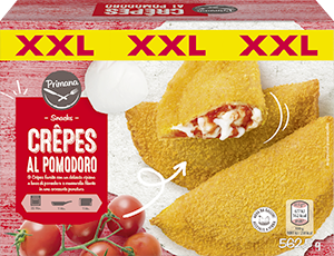 CRÊPES POMODORO E MOZZARELLA