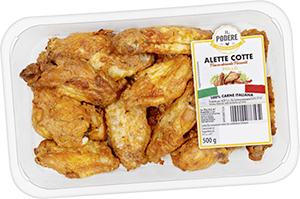 ALI DI POLLO COTTE E SPEZIATE