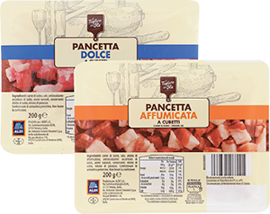 PANCETTA A CUBETTI