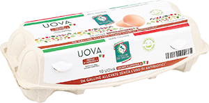 UOVA MEDIE DA GALLINE ALLEVATE A TERRA