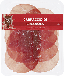 CARPACCIO DI BRESAOLA 