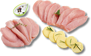 TAGLIATA DI PETTO DI POLLO