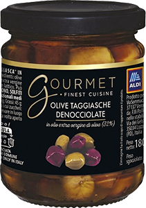 OLIVE TAGGIASCHE IN OLIO EXTRAVERGINE DI OLIVA