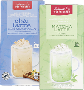 MATCHA/CHAI LATTE