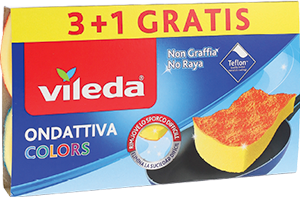 SPUGNA ONDATTIVA COLORS 3 + 1 