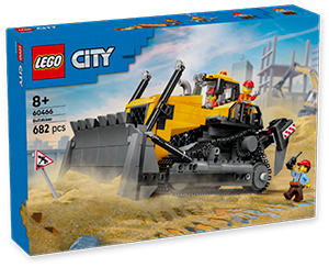BULLDOZER GIALLO LEGO CITY