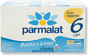 LATTE PARZIALMENTE SCREMATO PARMALAT