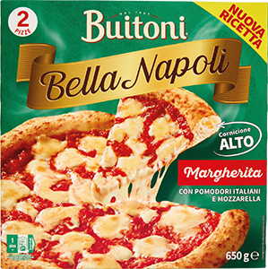 2 PIZZE MARGHERITA BELLA NAPOLI BUITONI 
