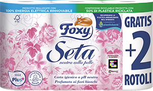 CARTA IGIENICA 2 VELI FOXY SETA