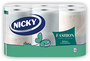 CARTA IGIENICA DECORATA FASHION NICKY