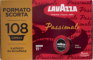 108 CAPSULE CAFFÈ LAVAZZA A MODO MIO