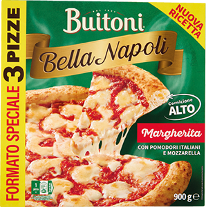 3 PIZZE MARGHERITA BELLA NAPOLI BUITONI