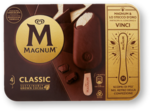 STECCO GELATO MAGNUM ALGIDA X4 
