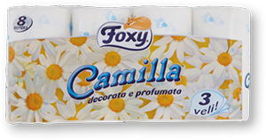 CARTA IGIENICA CAMILLA FOXY 8 ROTOLI